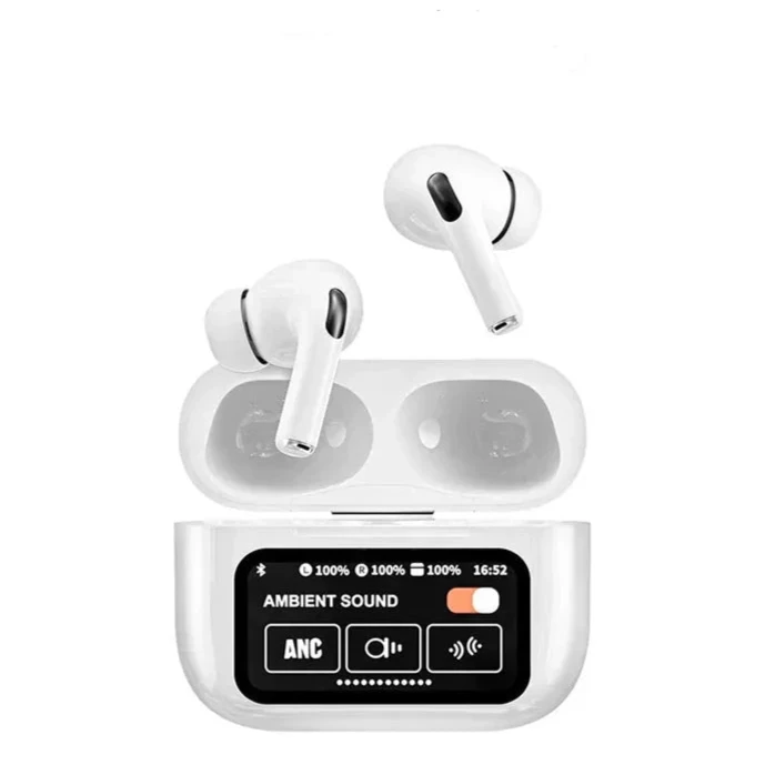 Fone sem fio Bluetooth confortável com som de qualidade.