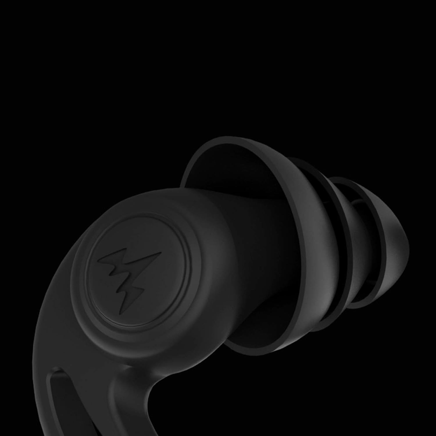 Protetor auricular de silicone com estojo – confortável, reutilizável e ideal para bloquear ruídos durante o sono ou estudos