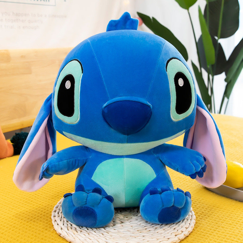 Boneco de pelúcia Stitch grande e macio para abraçar e decorar.