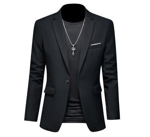 Blazer masculino elegante estilo casual, corte moderno, tecido premium e caimento impecável para trabalho e ocasiões especiais