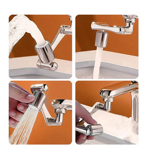 Torneira pulveriza extensão rotativa água - Bocal universal banheiro - Pia Cozinha