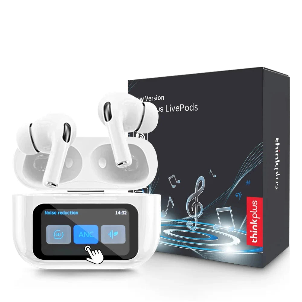 Fones de Ouvido Bluetooth Sem Fio – ANC, Redução de Ruído
