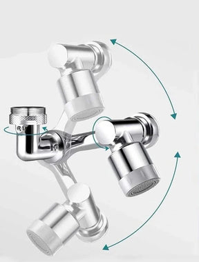 Torneira pulveriza extensão rotativa água - Bocal universal banheiro - Pia Cozinha