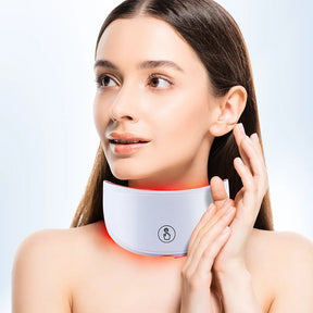 Máscara  facial LED multicolorida - Modelagem facial