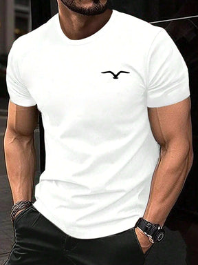 Camiseta Marca luxo estilo casual