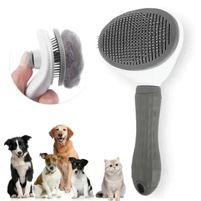 Escova removedor de pelos de animais - Auto Limpeza