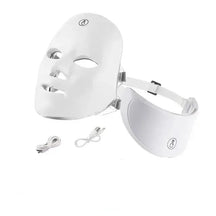 Máscara  facial LED multicolorida - Modelagem facial