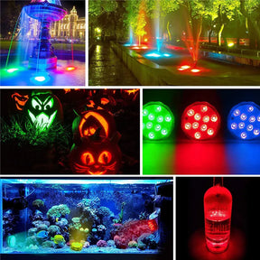 Iluminação led para piscina