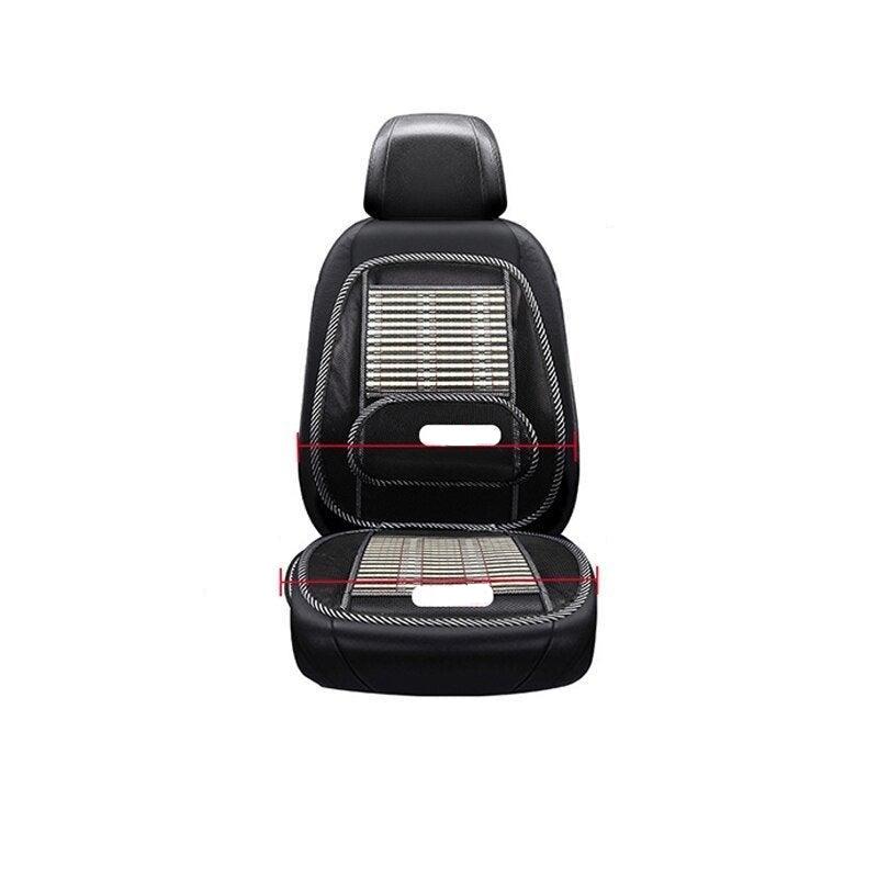 Assento ortopédico para carro com suporte lombar e conforto extra.