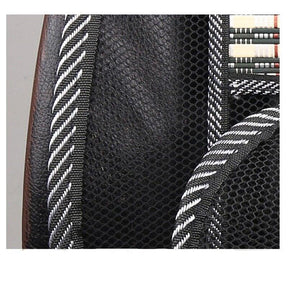 Assento ortopédico para carro com suporte lombar e conforto extra.