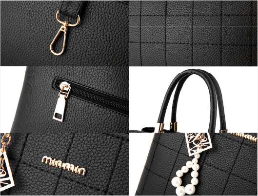 Bolsa de couro feminina elegante, resistente e sofisticada.