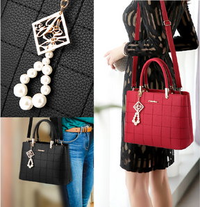 Bolsa de couro feminina elegante, resistente e sofisticada.