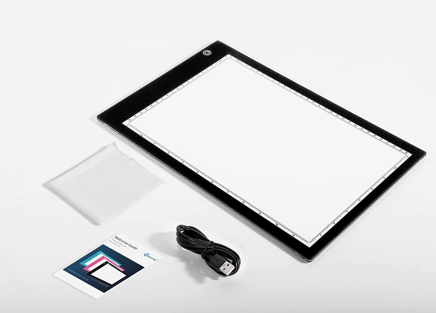 Caderno de desenho LED Draw criativo e reutilizável para crianças e adultos.