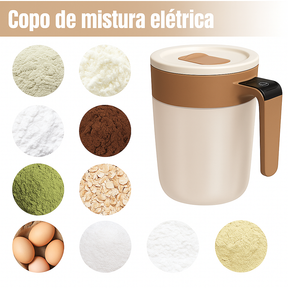 Caneca inteligente com base de aquecimento magnético e carregamento por indução. Mantém bebidas quentes e carrega celular. Design moderno e funcional.