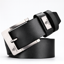 Cinto masculino clássico, resistente e ajustável.