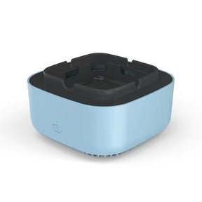 Cinzeiro com purificador de ar e filtro de carvão ativado. Elimina fumaça e odores de cigarro em segundos. Portátil, silencioso e recarregável via USB.
