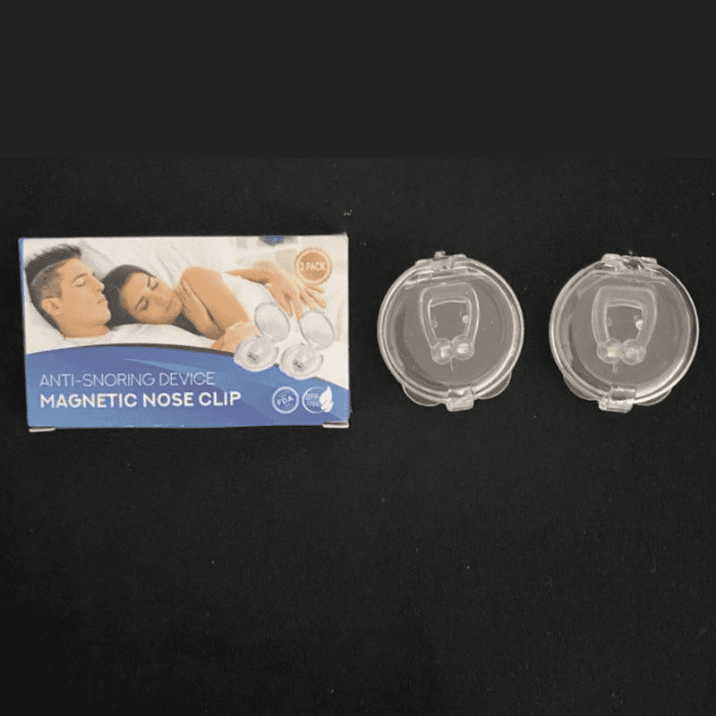 Clipe dilatador nasal para melhorar respiração e reduzir ronco.
