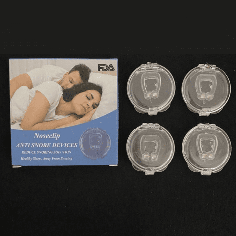 Clipe dilatador nasal para melhorar respiração e reduzir ronco.