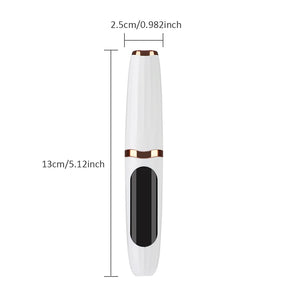 Curvador de cílios elétrico portátil com aquecimento rápido e resultado lifting natural. Seguro, recarregável e ideal para uso diário.