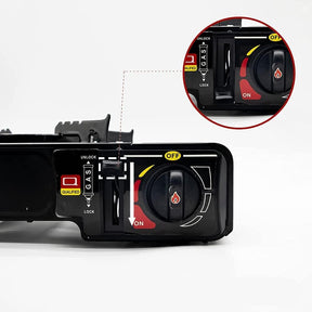 Fogão portátil a gás com ignição automática, leve e eficiente