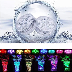 Iluminação para Piscina | LED Subaquático Colorido e Seguro