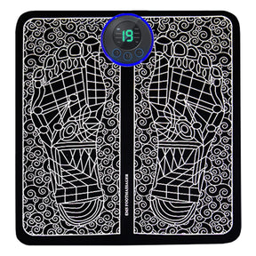 Massageador de pés elétrico para alívio e relaxamento diário.