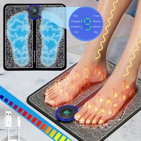 Massageador de pés elétrico - Massage muscular ultra eficiente