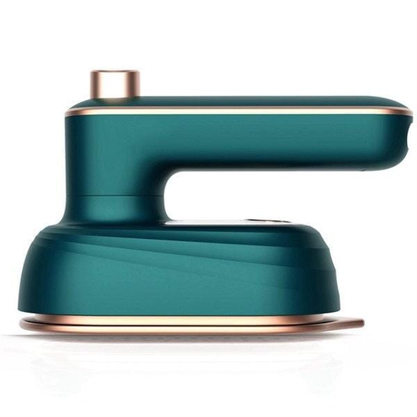 Mini ferro de passar portátil, leve e prático para viagens.