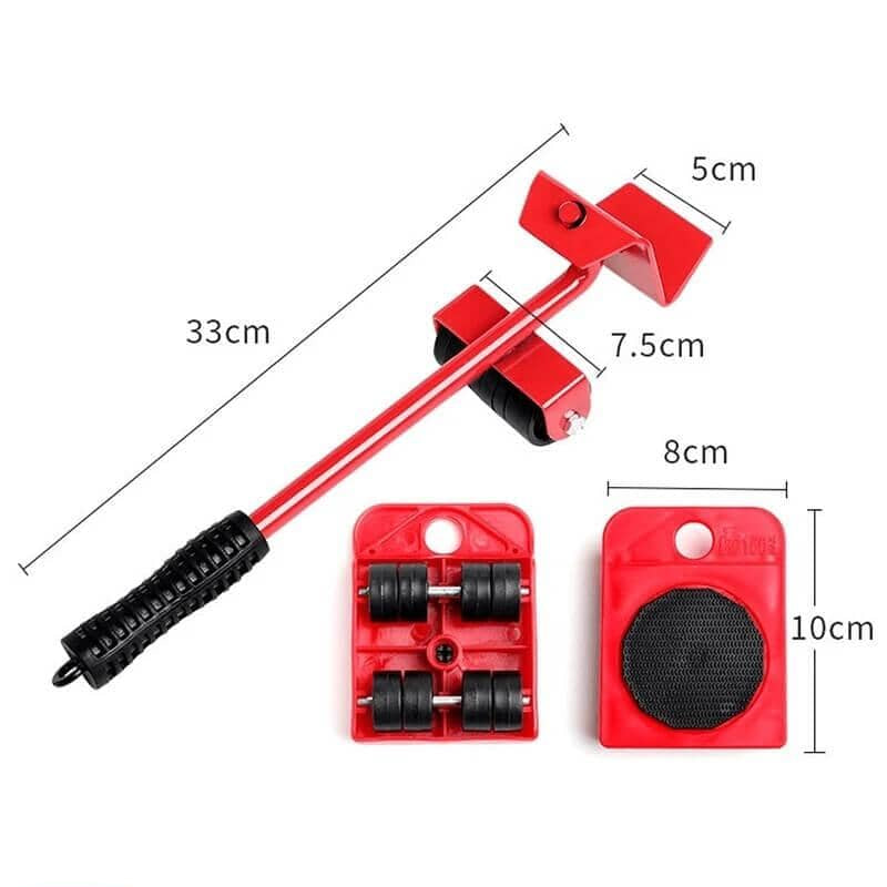 Movedor de móveis prático e resistente para facilitar o transporte.
