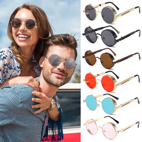 Óculos de sol feminino moderno com proteção UV e design estiloso.