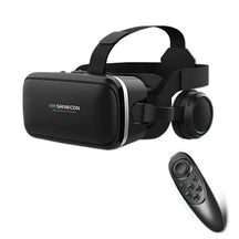 Óculos VR 3D de realidade virtual imersiva e confortável.