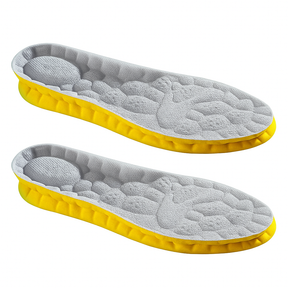 Palmilha ortopédica 4D Cloud com sola de PU para conforto e suporte.