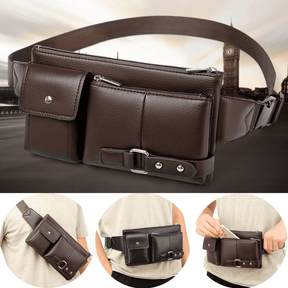 Pochete masculina prática e confortável para uso diário.