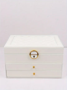 Porta joias multifuncional elegante e prático para organização.