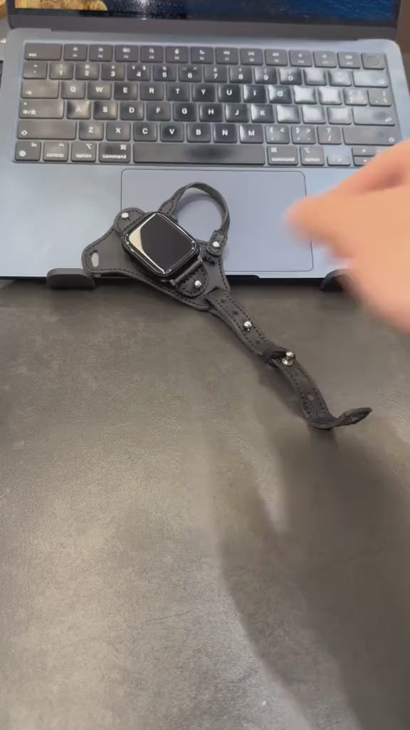 Pulseira de relógio para Apple e Android ajustável e confortável.