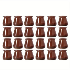 Proteção de cadeira em silicone para pés de móveis antirrisco e silenciosa.