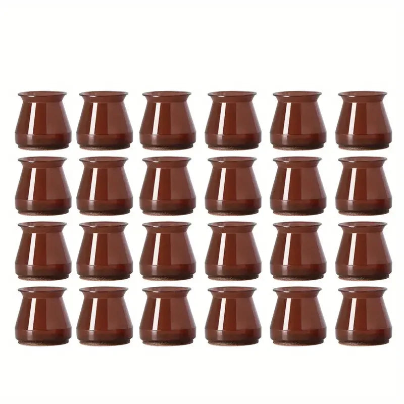 Proteção de cadeira em silicone para pés de móveis antirrisco e silenciosa.
