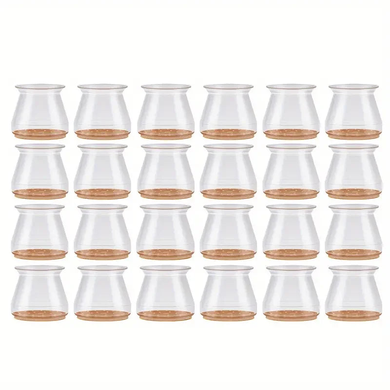 Proteção de cadeira em silicone para pés de móveis antirrisco e silenciosa.