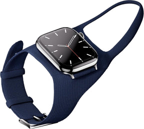 Pulseira de relógio para Apple e Android ajustável e confortável.