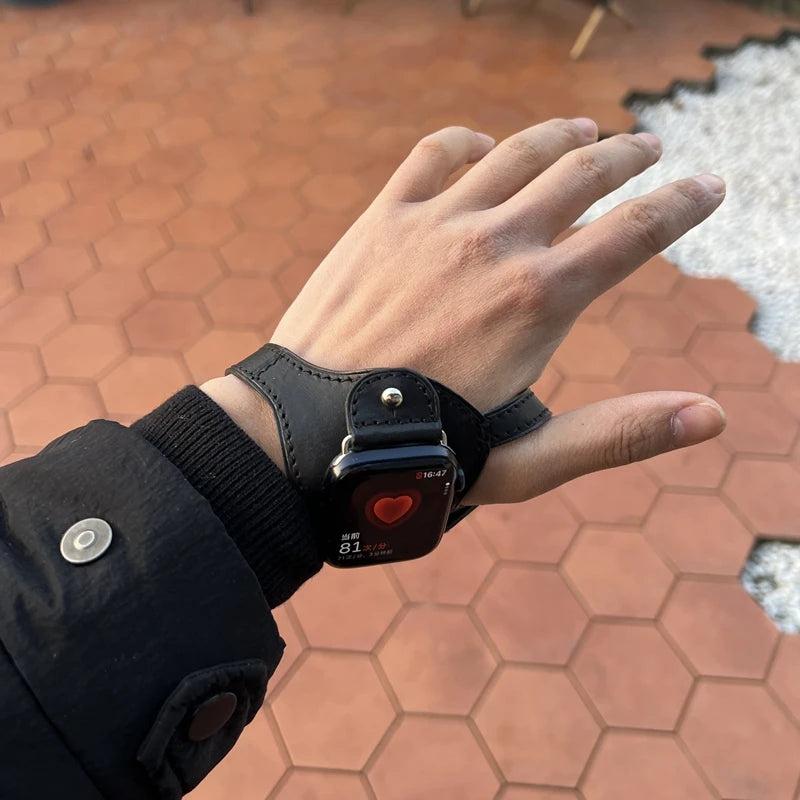 Pulseira de relógio para Apple e Android ajustável e confortável.