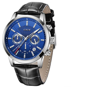 Relógio inteligente em titânio moderno, resistente e sofisticado.