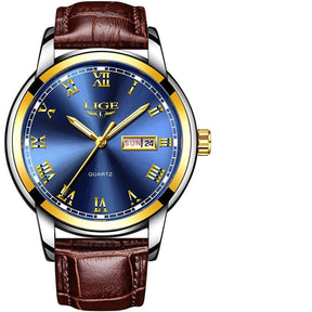 Relógio inteligente em titânio moderno, resistente e sofisticado.