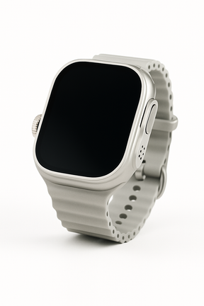 Relógio inteligente Ultra Pro 2025 moderno e multifuncional.