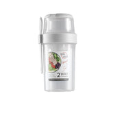 Salada no pote prática, saudável e pronta para consumo.