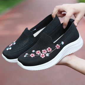 Sapatilha feminina ortopédica leve, confortável e estilosa.