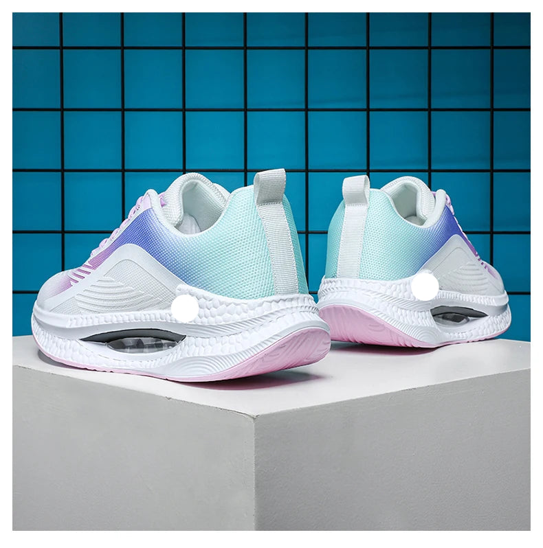 Tênis esportivos femininos 2025 com design moderno e ultra conforto.
