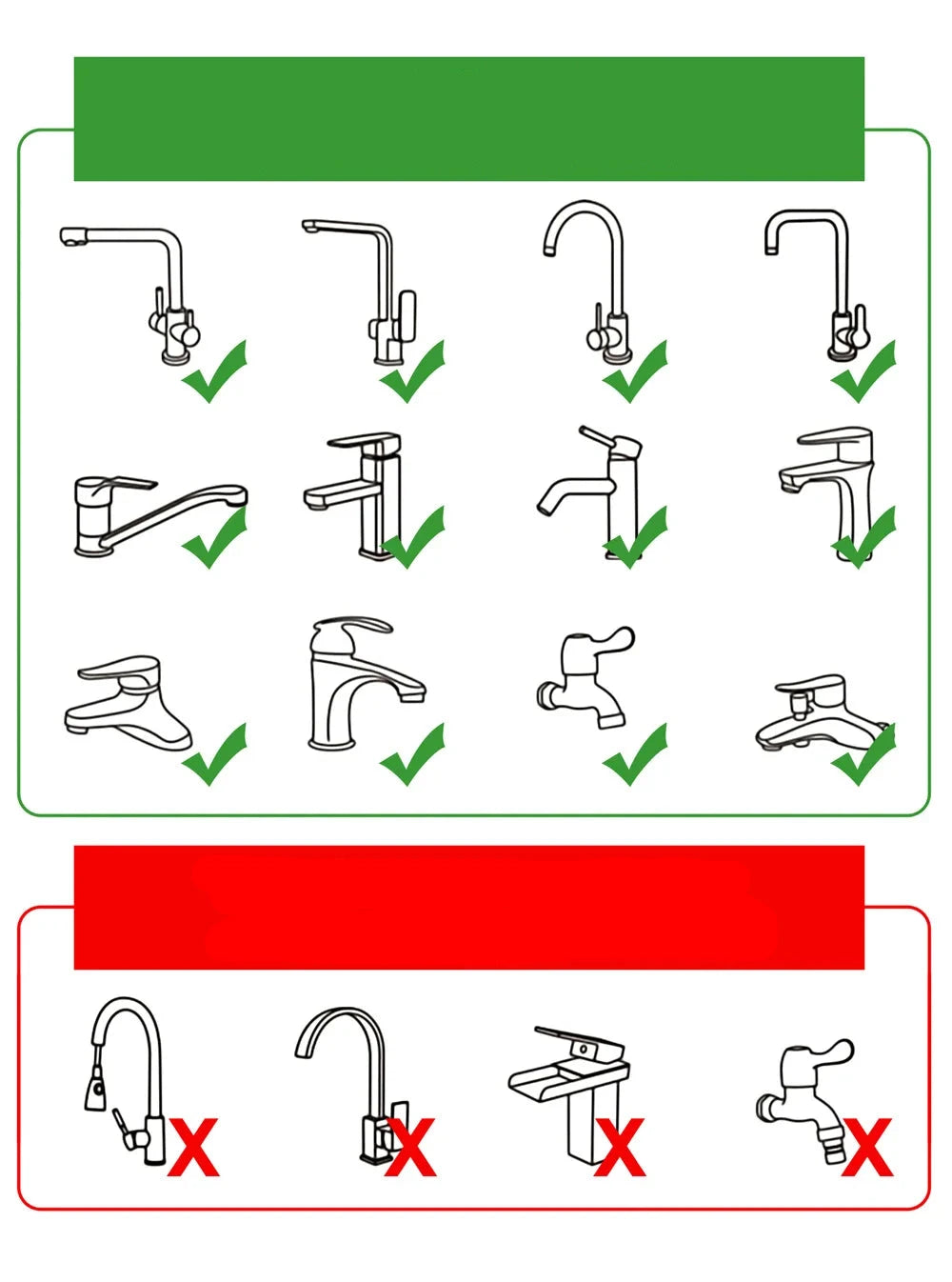 Torneira moderna, resistente e fácil de instalar.