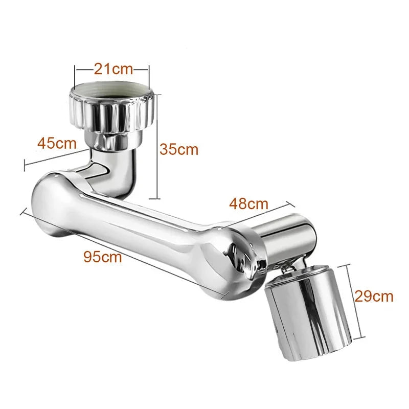 Torneira moderna, resistente e fácil de instalar.